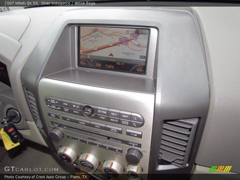 Silver Indulgence / Willow Beige 2007 Infiniti QX 56