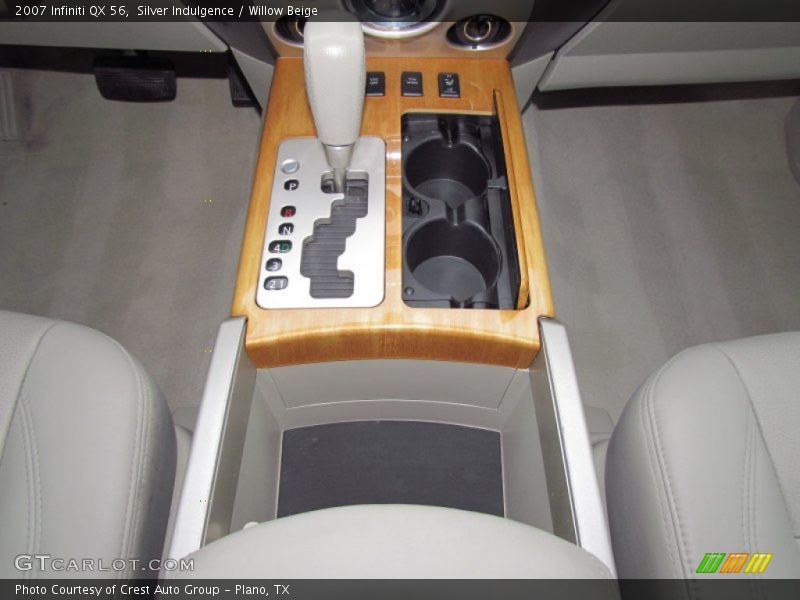 Silver Indulgence / Willow Beige 2007 Infiniti QX 56