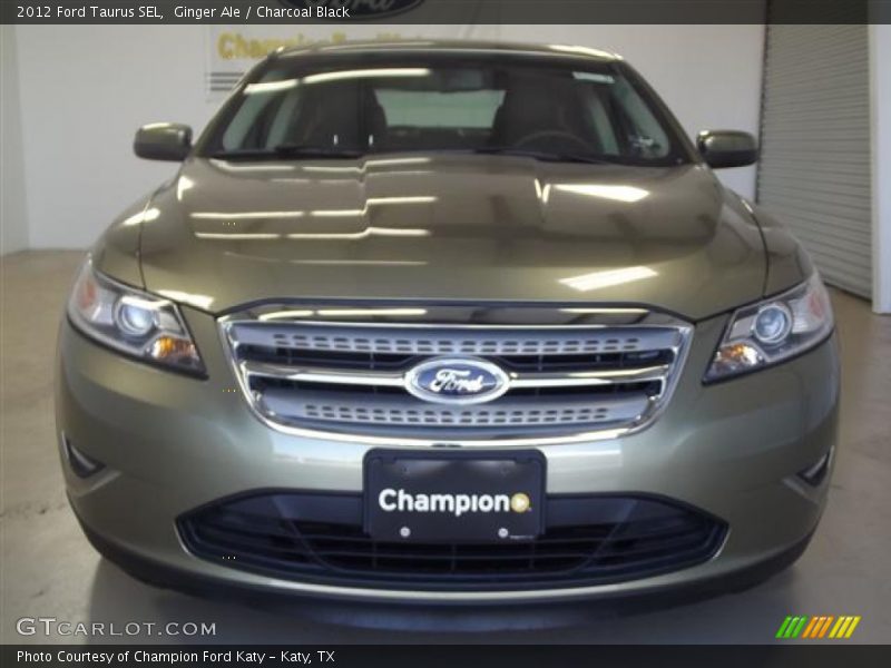 Ginger Ale / Charcoal Black 2012 Ford Taurus SEL