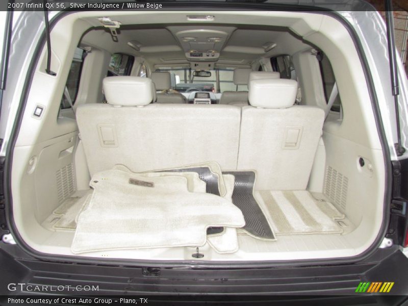 Silver Indulgence / Willow Beige 2007 Infiniti QX 56