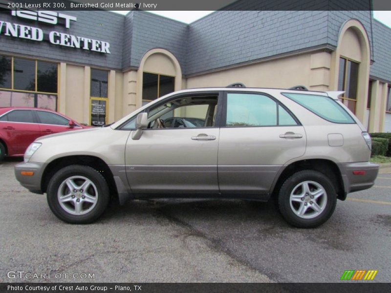 Burnished Gold Metallic / Ivory 2001 Lexus RX 300