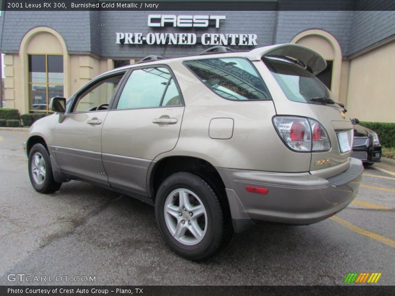Burnished Gold Metallic / Ivory 2001 Lexus RX 300