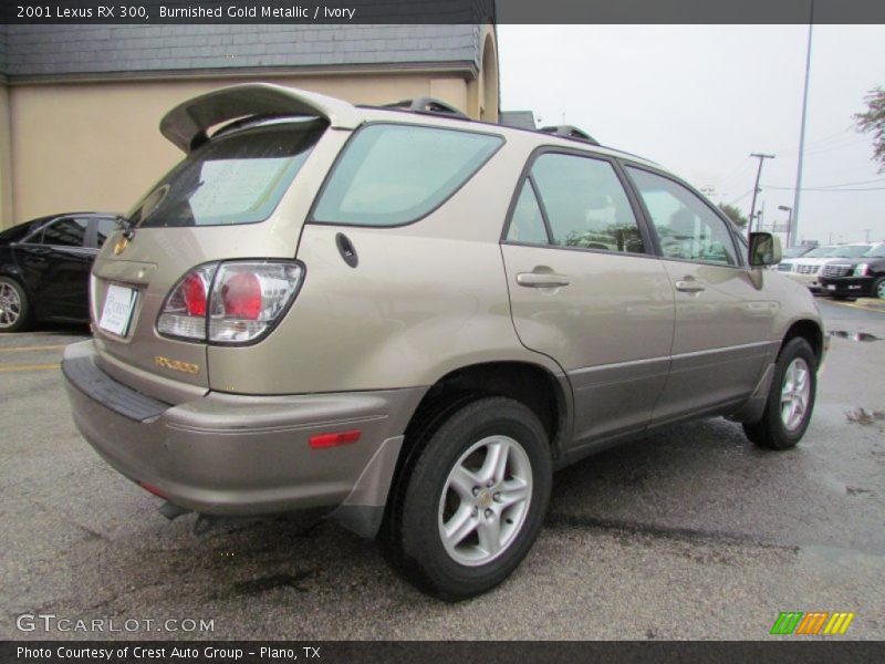 Burnished Gold Metallic / Ivory 2001 Lexus RX 300