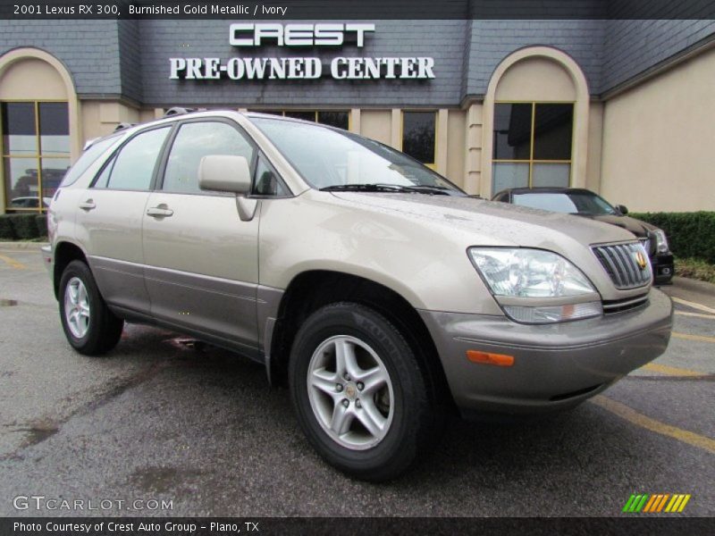Burnished Gold Metallic / Ivory 2001 Lexus RX 300