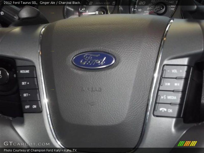 Ginger Ale / Charcoal Black 2012 Ford Taurus SEL