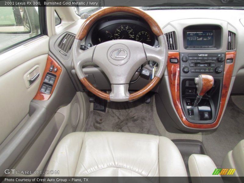 Burnished Gold Metallic / Ivory 2001 Lexus RX 300
