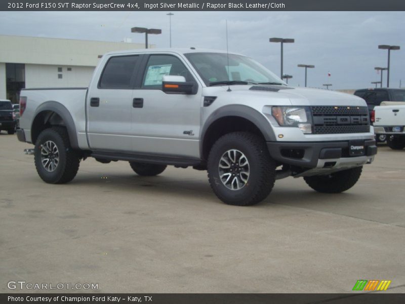 SVT Raptor in Ingot Silver Metallic - 2012 Ford F150 SVT Raptor SuperCrew 4x4