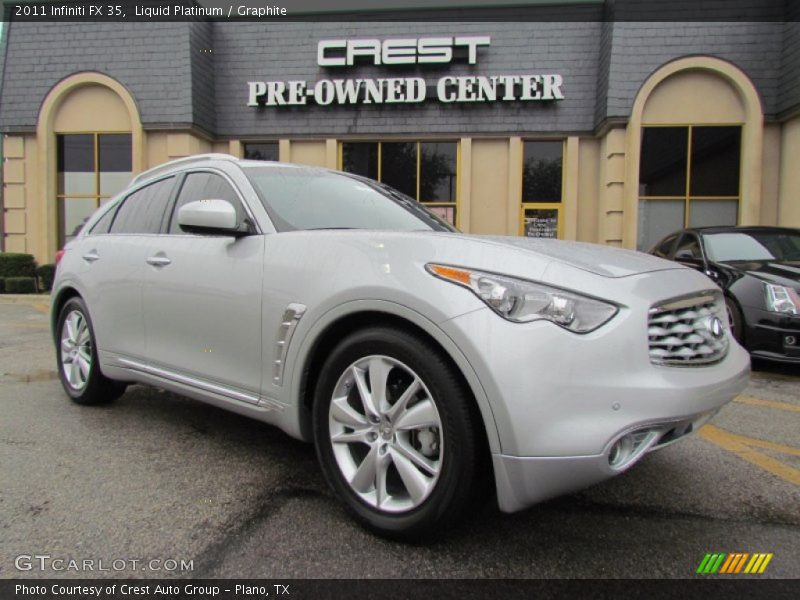 Liquid Platinum / Graphite 2011 Infiniti FX 35