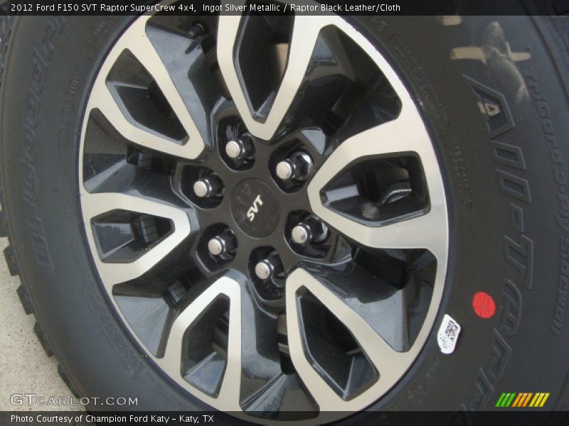 SVT Raptor 17" Alloy Wheel - 2012 Ford F150 SVT Raptor SuperCrew 4x4