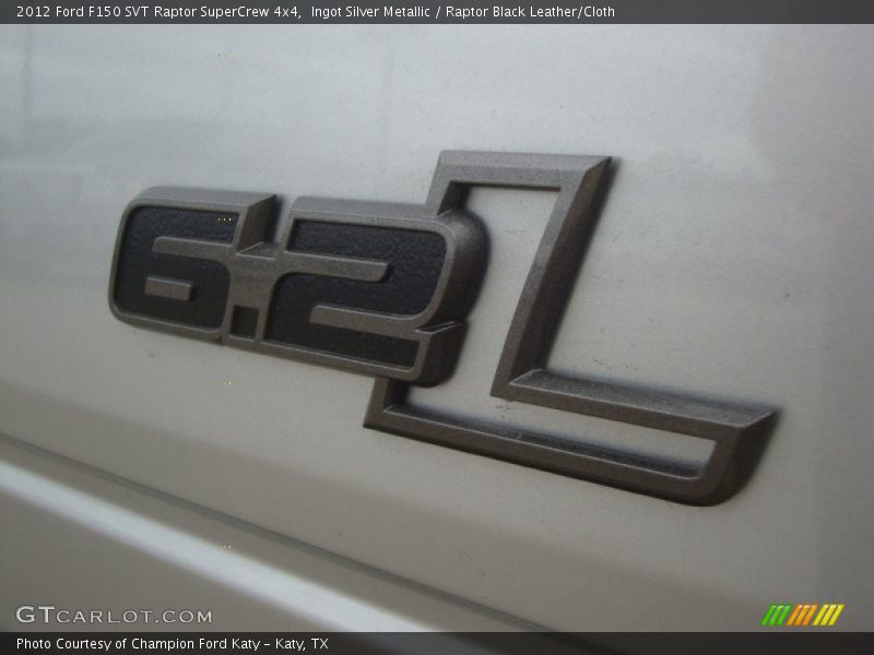 6.2 L Badge - 2012 Ford F150 SVT Raptor SuperCrew 4x4