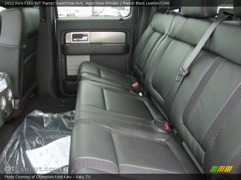 SVT Raptor, Rear seats - 2012 Ford F150 SVT Raptor SuperCrew 4x4