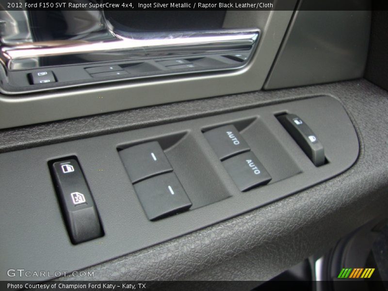 Ingot Silver Metallic / Raptor Black Leather/Cloth 2012 Ford F150 SVT Raptor SuperCrew 4x4