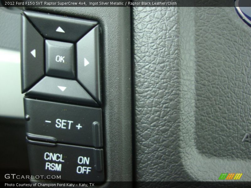 Steering wheel controls - 2012 Ford F150 SVT Raptor SuperCrew 4x4