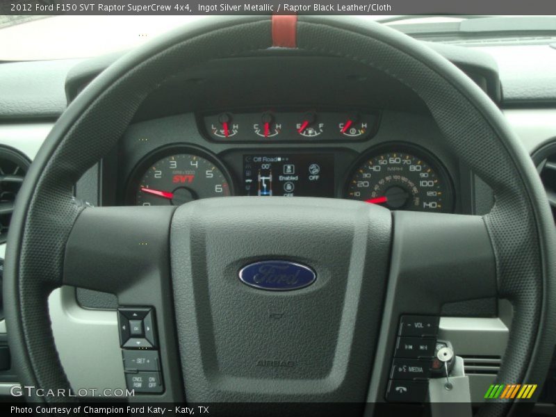  2012 F150 SVT Raptor SuperCrew 4x4 Steering Wheel