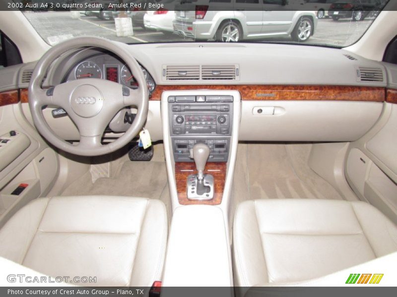 Amulet Red / Beige 2002 Audi A4 3.0 quattro Sedan