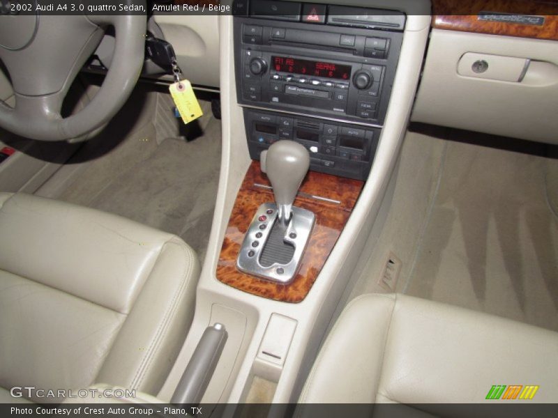 Amulet Red / Beige 2002 Audi A4 3.0 quattro Sedan