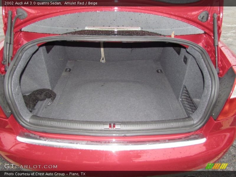 Amulet Red / Beige 2002 Audi A4 3.0 quattro Sedan