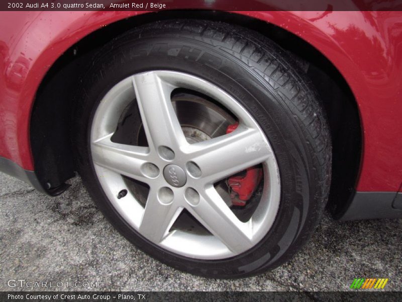 Amulet Red / Beige 2002 Audi A4 3.0 quattro Sedan