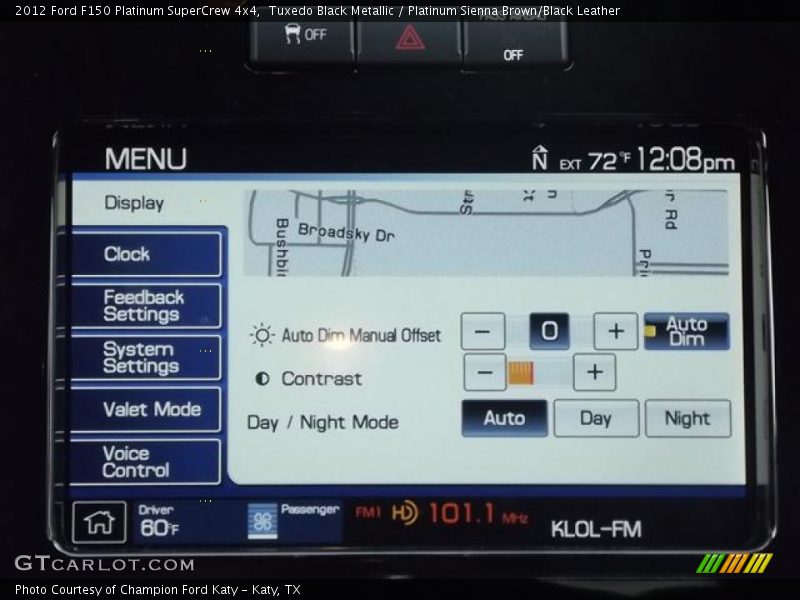 Navigation of 2012 F150 Platinum SuperCrew 4x4