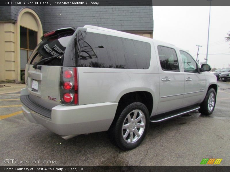 Pure Silver Metallic / Ebony 2010 GMC Yukon XL Denali