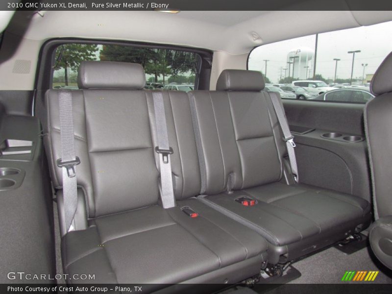 Pure Silver Metallic / Ebony 2010 GMC Yukon XL Denali