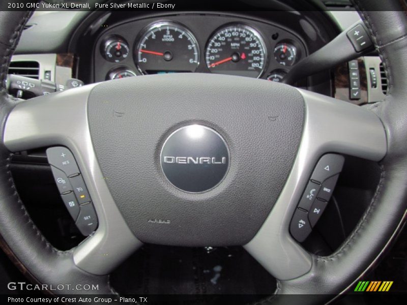 Pure Silver Metallic / Ebony 2010 GMC Yukon XL Denali