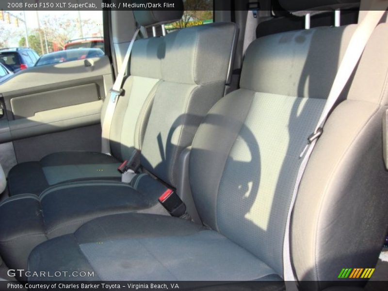 Black / Medium/Dark Flint 2008 Ford F150 XLT SuperCab