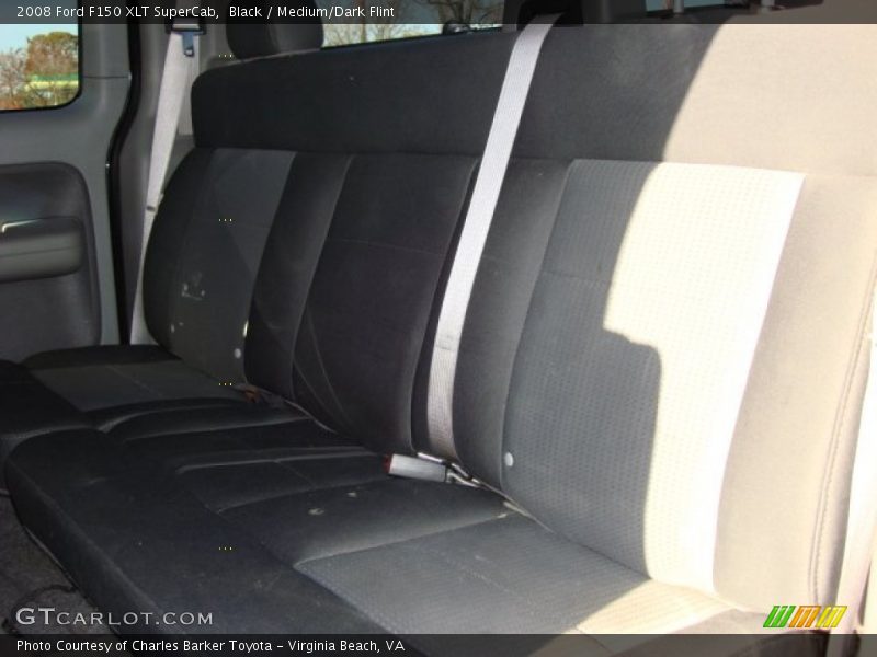 Black / Medium/Dark Flint 2008 Ford F150 XLT SuperCab