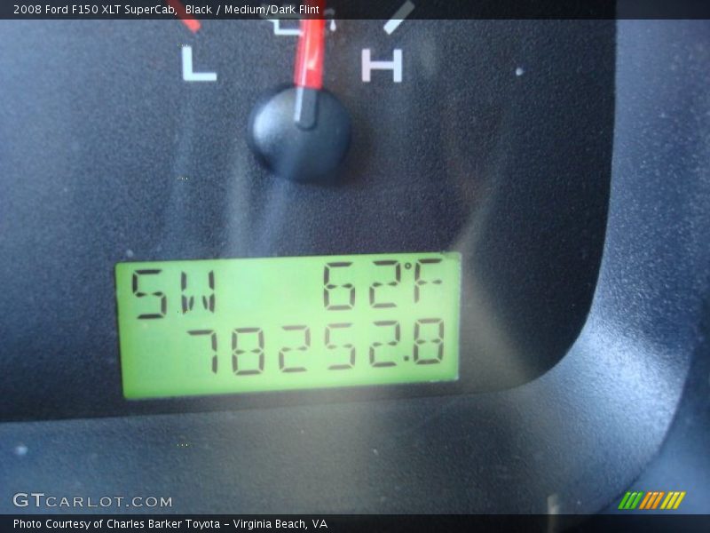 Black / Medium/Dark Flint 2008 Ford F150 XLT SuperCab
