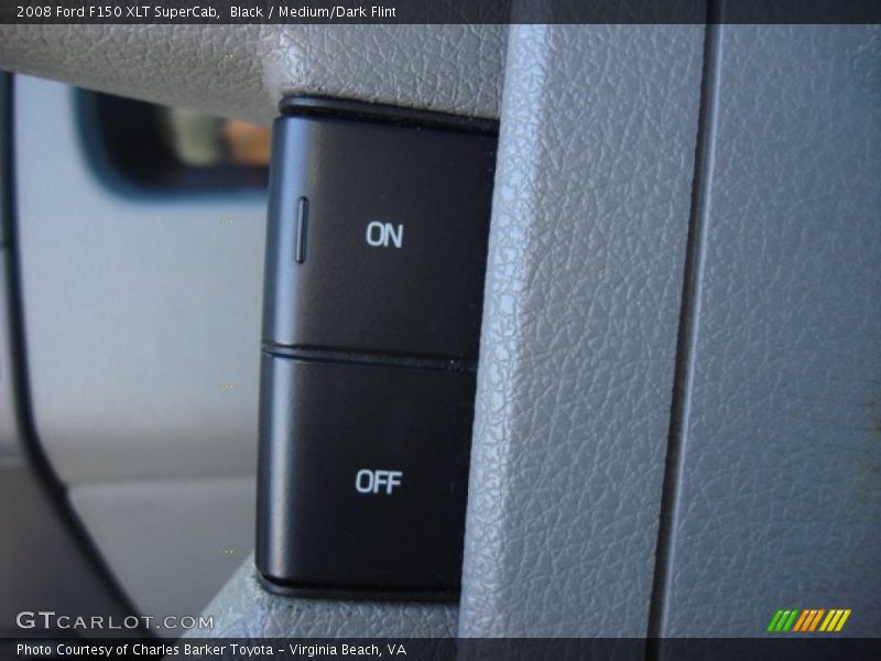 Black / Medium/Dark Flint 2008 Ford F150 XLT SuperCab