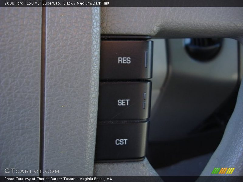 Black / Medium/Dark Flint 2008 Ford F150 XLT SuperCab