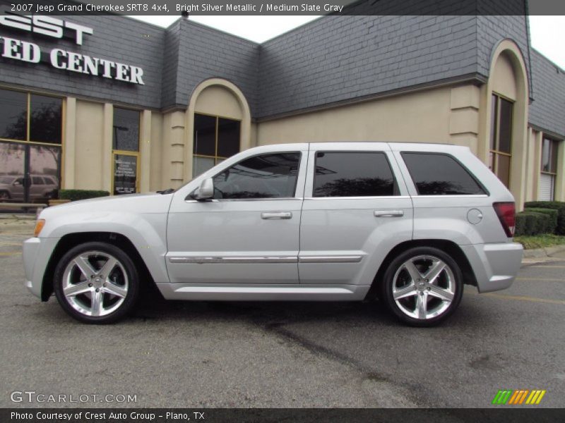 Bright Silver Metallic / Medium Slate Gray 2007 Jeep Grand Cherokee SRT8 4x4
