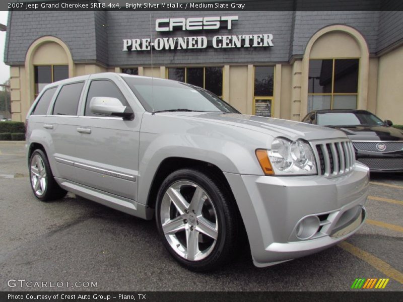 Bright Silver Metallic / Medium Slate Gray 2007 Jeep Grand Cherokee SRT8 4x4