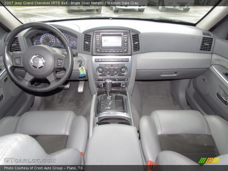 Bright Silver Metallic / Medium Slate Gray 2007 Jeep Grand Cherokee SRT8 4x4