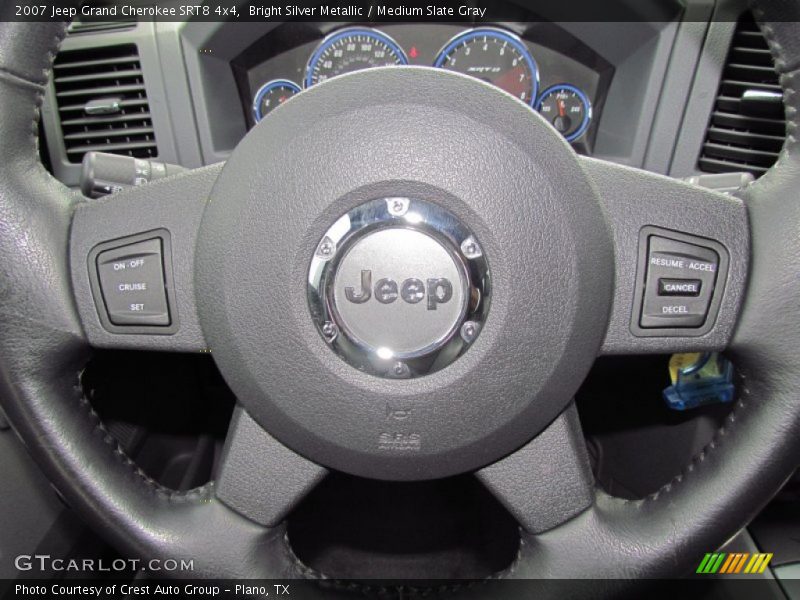 Bright Silver Metallic / Medium Slate Gray 2007 Jeep Grand Cherokee SRT8 4x4