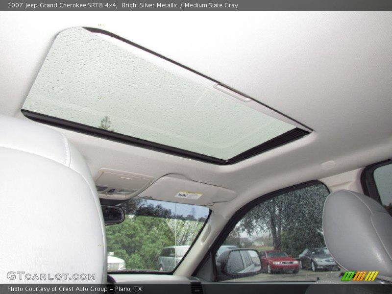 Sunroof of 2007 Grand Cherokee SRT8 4x4
