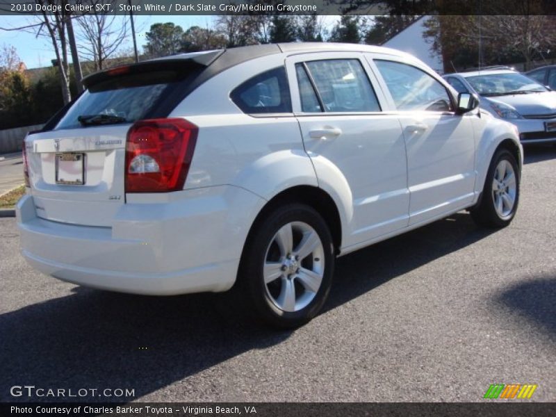 Stone White / Dark Slate Gray/Medium Graystone 2010 Dodge Caliber SXT