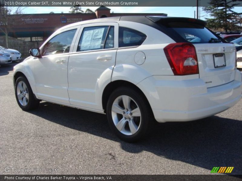 Stone White / Dark Slate Gray/Medium Graystone 2010 Dodge Caliber SXT