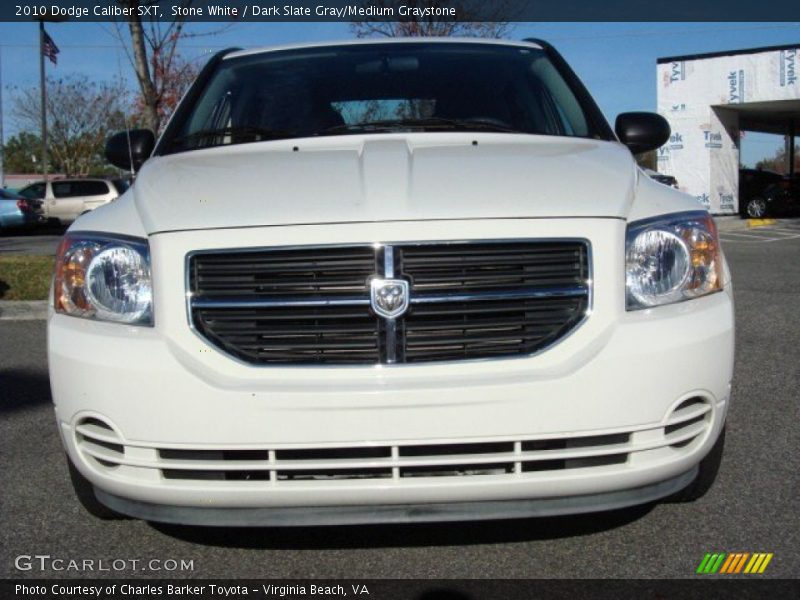 Stone White / Dark Slate Gray/Medium Graystone 2010 Dodge Caliber SXT