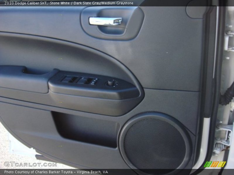 Stone White / Dark Slate Gray/Medium Graystone 2010 Dodge Caliber SXT