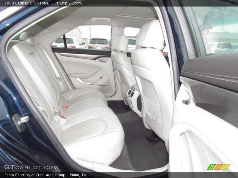 Blue Chip / Ebony 2008 Cadillac CTS Sedan