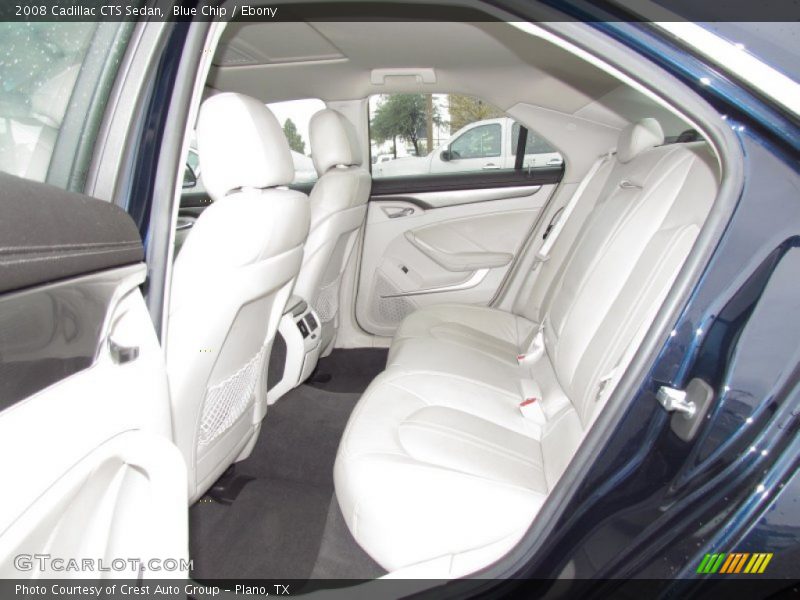 Blue Chip / Ebony 2008 Cadillac CTS Sedan