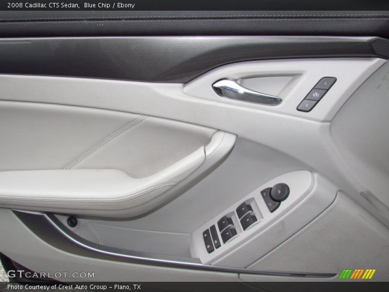 Blue Chip / Ebony 2008 Cadillac CTS Sedan