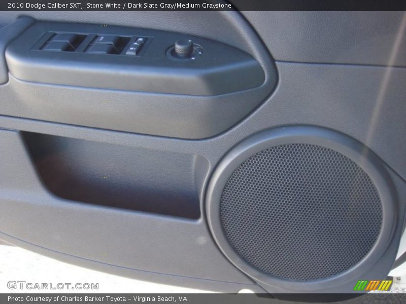 Stone White / Dark Slate Gray/Medium Graystone 2010 Dodge Caliber SXT