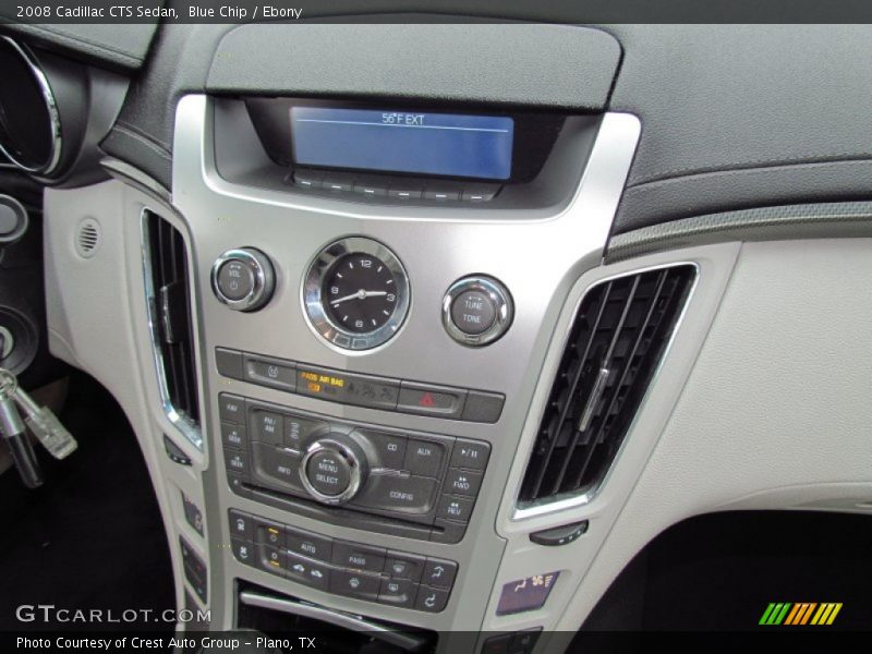 Blue Chip / Ebony 2008 Cadillac CTS Sedan