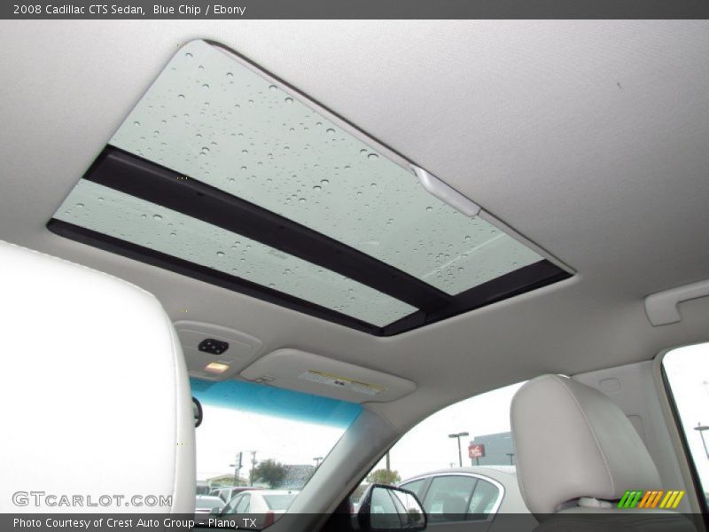 Blue Chip / Ebony 2008 Cadillac CTS Sedan