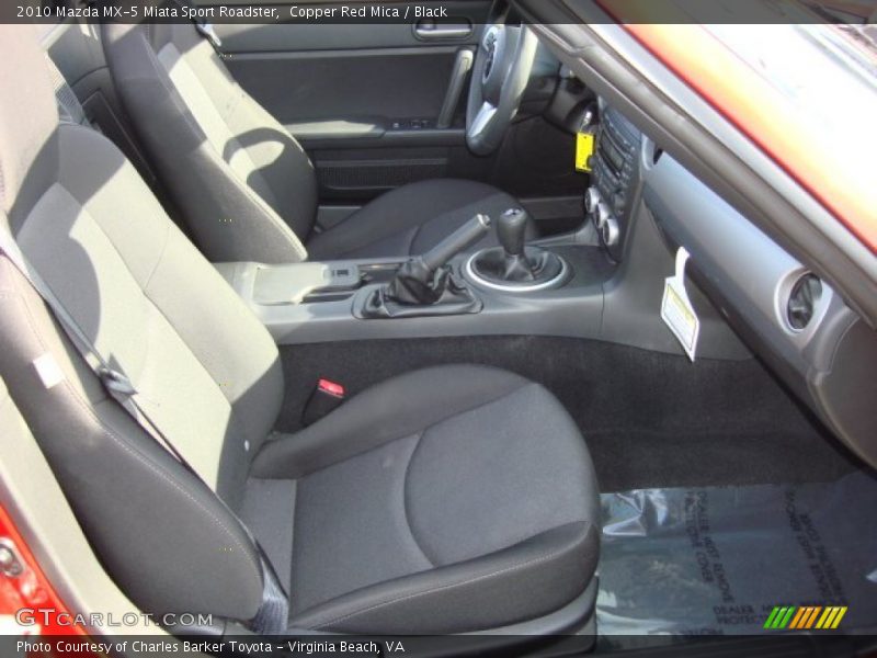 Copper Red Mica / Black 2010 Mazda MX-5 Miata Sport Roadster