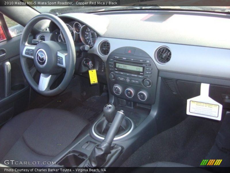 Copper Red Mica / Black 2010 Mazda MX-5 Miata Sport Roadster