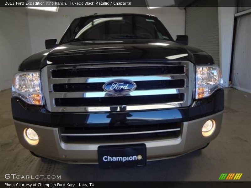 Tuxedo Black Metallic / Chaparral 2012 Ford Expedition King Ranch