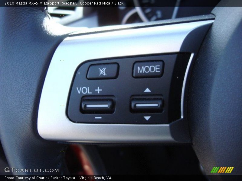 Copper Red Mica / Black 2010 Mazda MX-5 Miata Sport Roadster